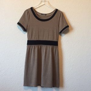 Theme Dress Black Velvet Details Pull On Size L